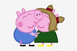 Image result for Peppa Pig Kissing