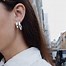 Image result for Shiny Silver Earrings