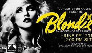 Image result for Blondie Cannock Chase Concert Flyer
