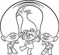 Image result for Poppy Trolls Cartoon No Background
