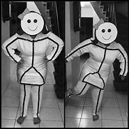 Image result for LED Stick Person Costume