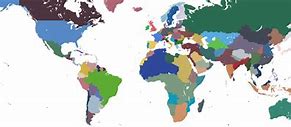 Image result for Kaiserreich World Map Hoi4