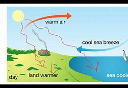 Image result for Onshore and Offshore Breezes