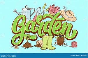 Image result for Garden Word Clip Art