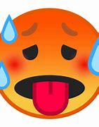 Image result for Too Hot Emoji