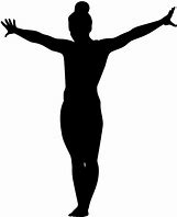 Image result for Black Gymnast Silhouette