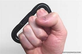 Image result for Climbing Equipment Carabiner Brass Knuckles