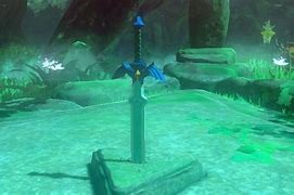 Image result for Zelda Master Sword in Stone