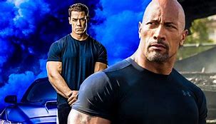 Image result for John Cena vs The Rock Fast and Furious