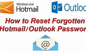Image result for Forgotten Hotmail Password