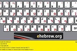 Image result for hebrew keyboards