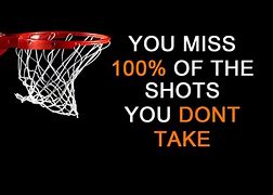 Image result for The Only Shot You Miss Is the One You Don't Take