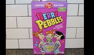 Image result for Berry Pebbles Cereal Logo