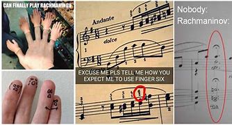 Image result for Different Hands for Different Composers Meme