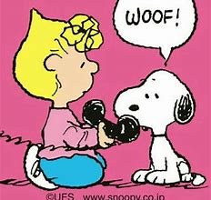 Image result for Snoopy On the Phone