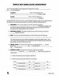 Image result for NNN Lease Template