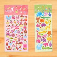 Image result for Kawaii Stickers 3D