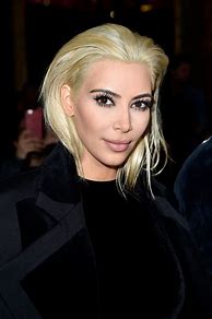 Image result for Kim Kardashian Blonde Hair