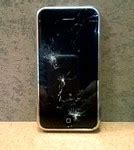 Image result for Broken iPhone Black