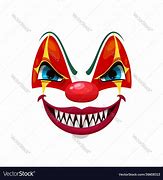 Image result for Scary Clown Face Emoji