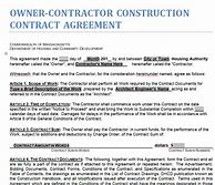 Image result for Free Construction Contract Forms