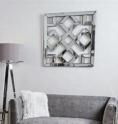 Image result for Geometric Mirror Wall Art