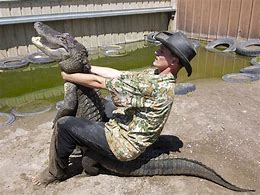 Image result for Florida Man Kicking Alligator Meme