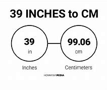 Image result for 39 Inch to Cm