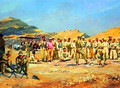 Image result for Middle East War Art