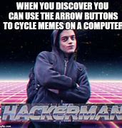 Image result for HackerMan Meme