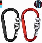 Image result for Carabiner Combination Lock