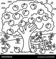 Image result for Apple Tree Coloring Page