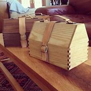 Image result for Homemade Wooden Lunch Box