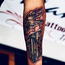 Image result for Mechanical Arm Tattoo