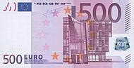 Image result for 500 EUR Front