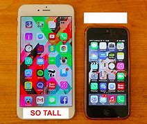 Image result for iPhone 6 Plus vs 8 Plus Size