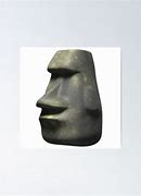 Image result for Chad Moai Emoji