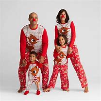 Image result for Family Reindeer Christmas Pajamas