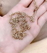 Image result for Gold Curb Chain Bulk