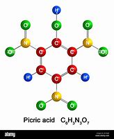 Image result for Picric Acid Structure