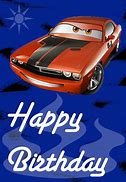 Image result for Car Birthday Cards Printable