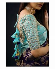 Image result for Latest Wedding Saree Blouse Designs