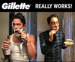 Image result for Gillette Meme