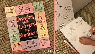 Image result for Drawing with Letters and Numbers