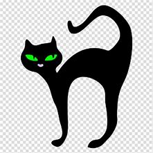 Image result for Halloween Cat Clip Art Black and White