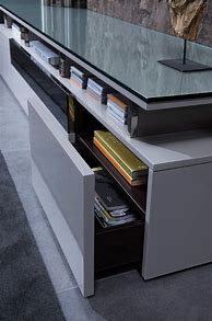 Image result for Modern Contemporary Grey TV Stand