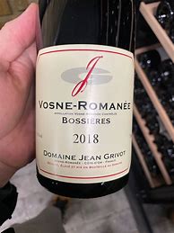 Image result for Jean Grivot Vosne Romanee Bossieres