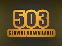 Image result for 503 Service Unavailable