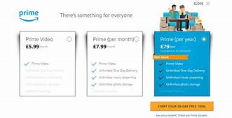 Image result for Amazon Prime Membership Cost UK