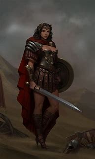 Image result for Female Warrior Artwork